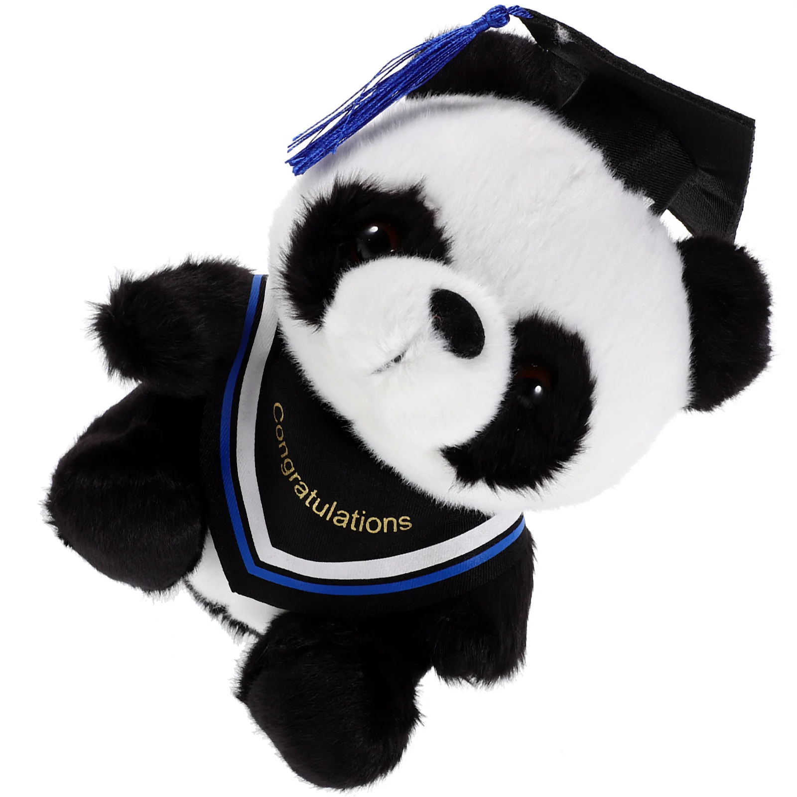 

Doctor Panda Plush With Graduation Cap Stuffed Gifts Lovely Toy Adorable Cartoon Animals Bear