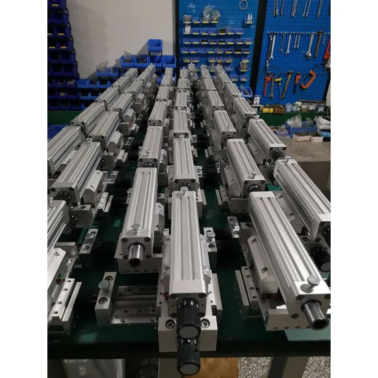 Tlf 6dof plataforma de movimento cilindro elétrico cilindro geral liga de alumínio montagem direta jimi-tech fornecido padrão servo linear