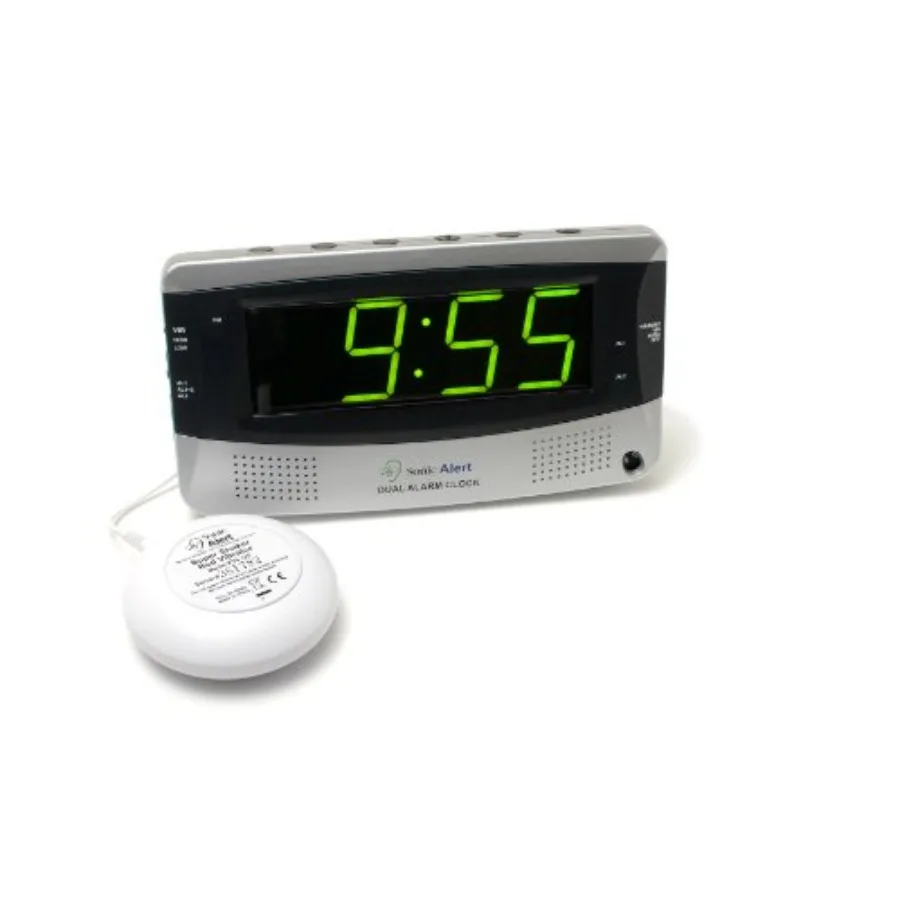 

SBD375SSEU/USA Sonic Boom Dual Alarm Vibrating Alarm Clock