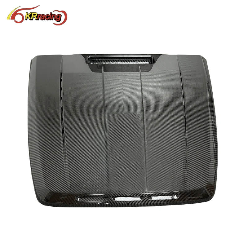 For  G63 Topcar Style Dry Carbon Fiber Bonnet Hood Scoop for  G Class W464 G63 Kit G500 G550 2019-2024