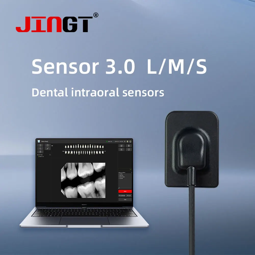 

JINGT SENSOR 3.0 S/M/L Dental X-ray Digital Sensor Radiovisiograph RVG Intraoral Portable Rx Digital System for Dentistry