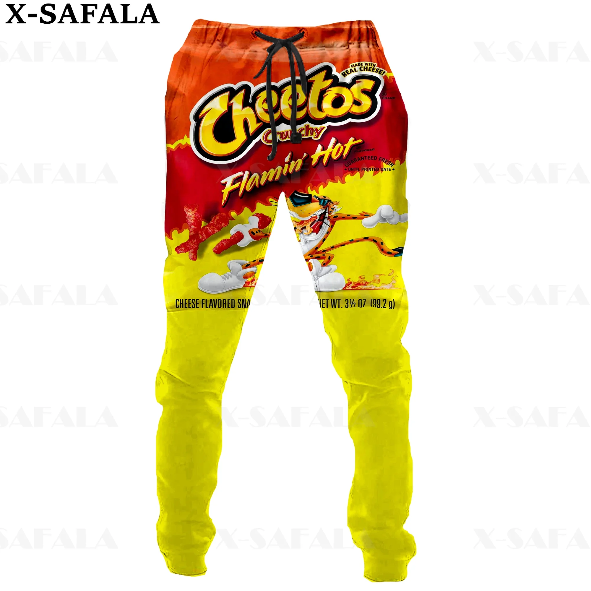 

Hot Cheetos Food Snack Tuck 3D Print Trousers Men Sweatpants Casual Long Joggers Streetwear Autumn Sports Pants-4