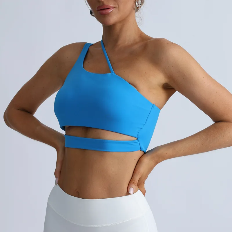 

Women's Shock-Absorbing Exercise Fitness Vest with Chest Cushion Back Training Bra for Workout Running Sports