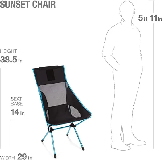 Lightweight Portable Camping Aluminum Chair Outdoor Folding Backpacking Camp Chairs Upgrade with Headrest