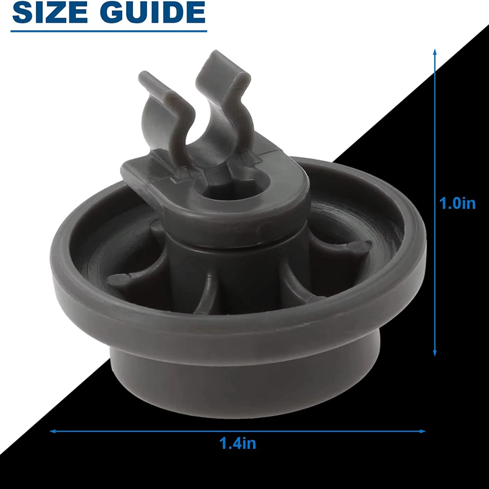 4 قطعة 4581DD3003B غسالة صحون رف عجلة أسفل طبق الأسطوانة الجمعية لشركة إل جي 4502960   AP 6231149   PS 12075858   4581DD9002B إيه 3523051