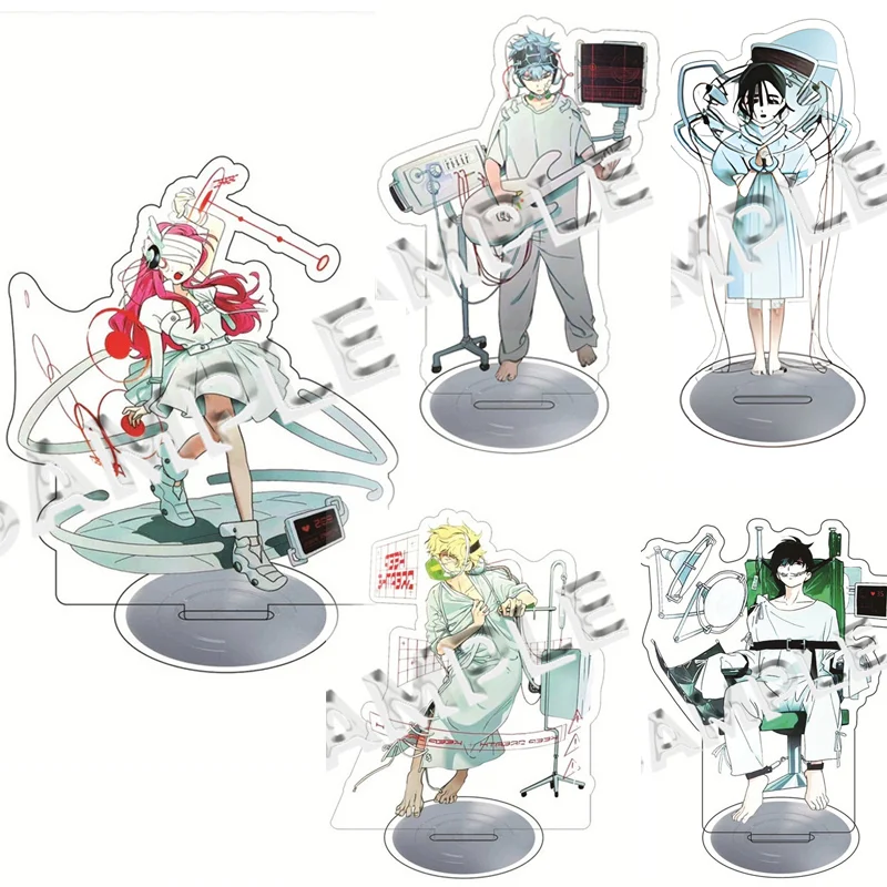 Аниме ALIEN STAGE Big Music Stand SUA MIZI Ivan Till Luka Hyuna, акриловый стоячий знак, держатель для модели, настольный дисплей, декор, игрушки, подарки