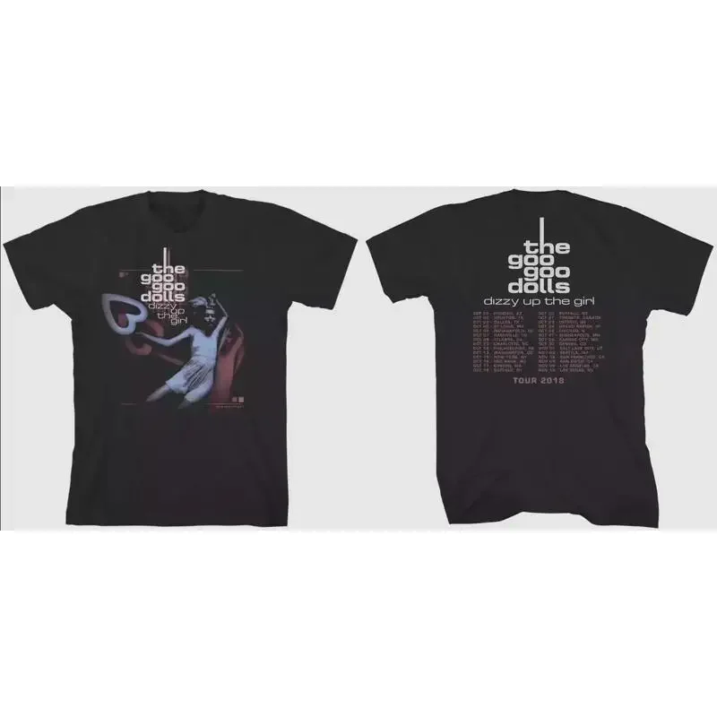 VTg 2018 The Goo Dolls Dizzy Heart Girl Tour T shirt size S 5XL