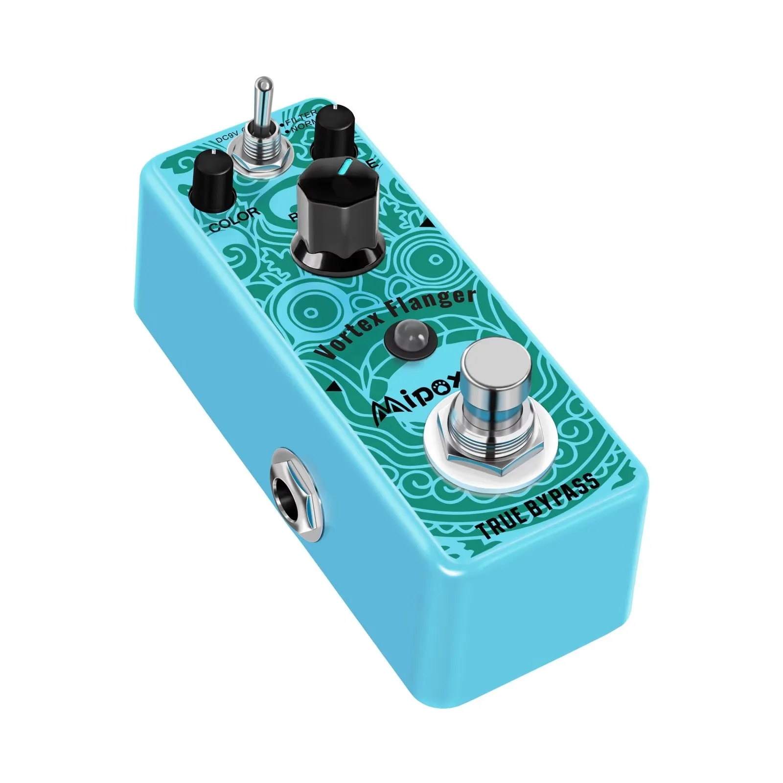 Mipoxube Horse Neigh Mini Overdrive Crunch Warm Sweet Guitar Effect Pedal Synthesizer Analog Circuit for Electric Guitar Bass