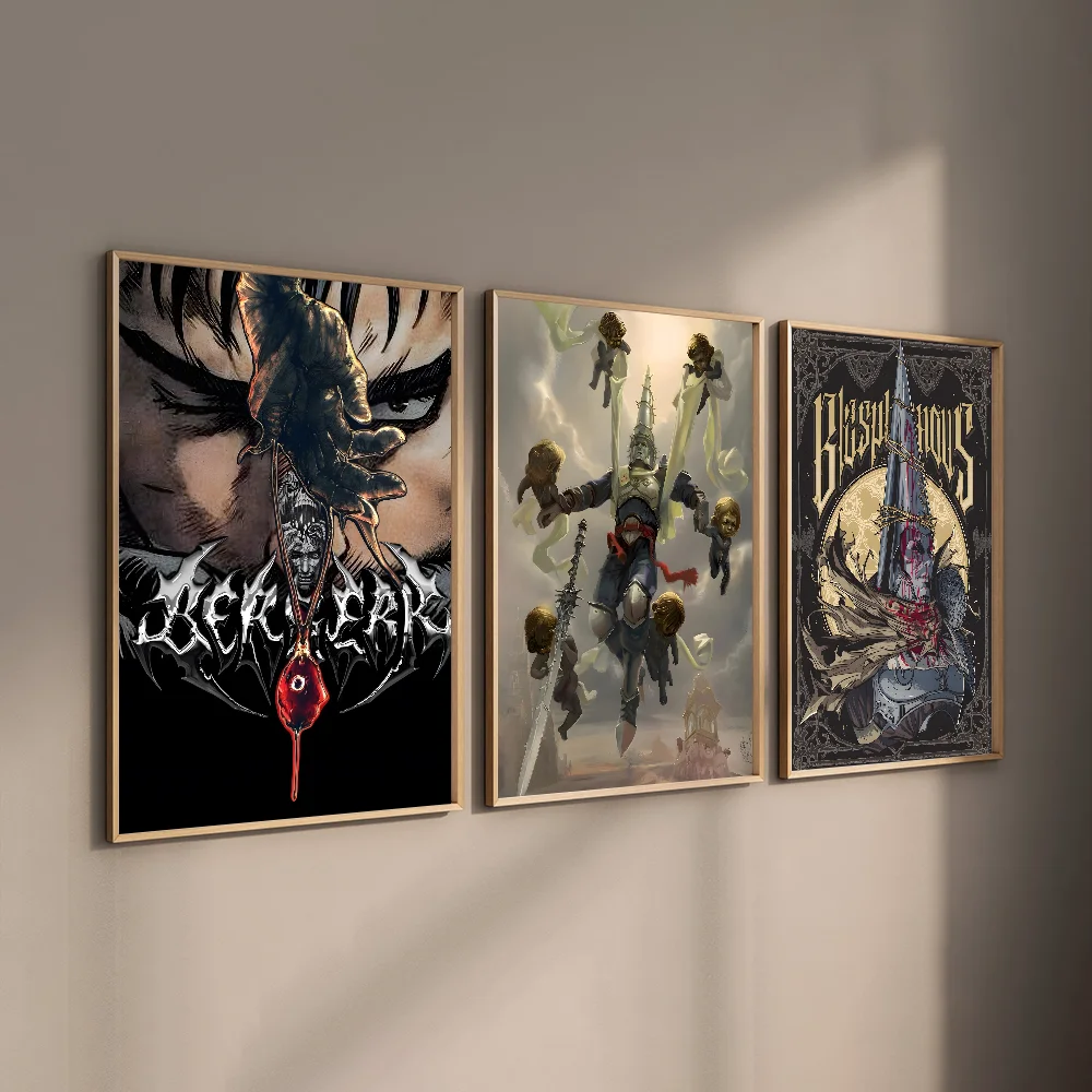 Blasphemous Game Poster HD art sticky wall waterproof home living room bar decoration