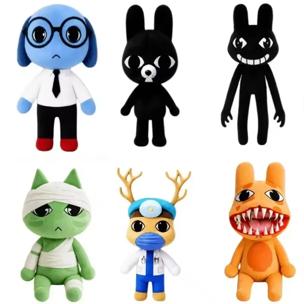 NEW Animal Hospital Plush Doll Toy Horror Game Blue Dog Soft Stuffed Doll Toy Fans Collectible Gift Home Decoration # - view 4
