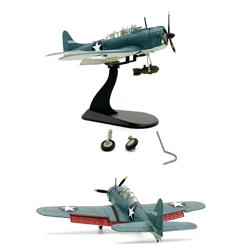 1: 72 WLTK WW2 US SBD fighter model (Midway Battle Best) cockpit closed state Half alloy collection model