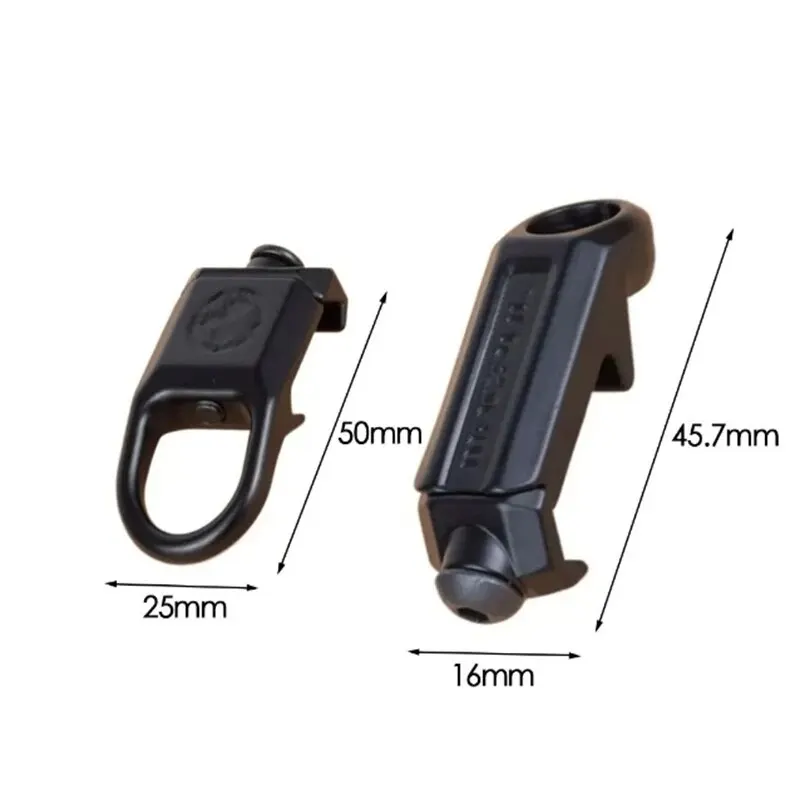Suporte de Anel de Montagem QD Tático GBB de Liberação Rápida para Mira .223 AR15 Acessórios de Caça Compatível com Trilho de 20mm Adaptador QD