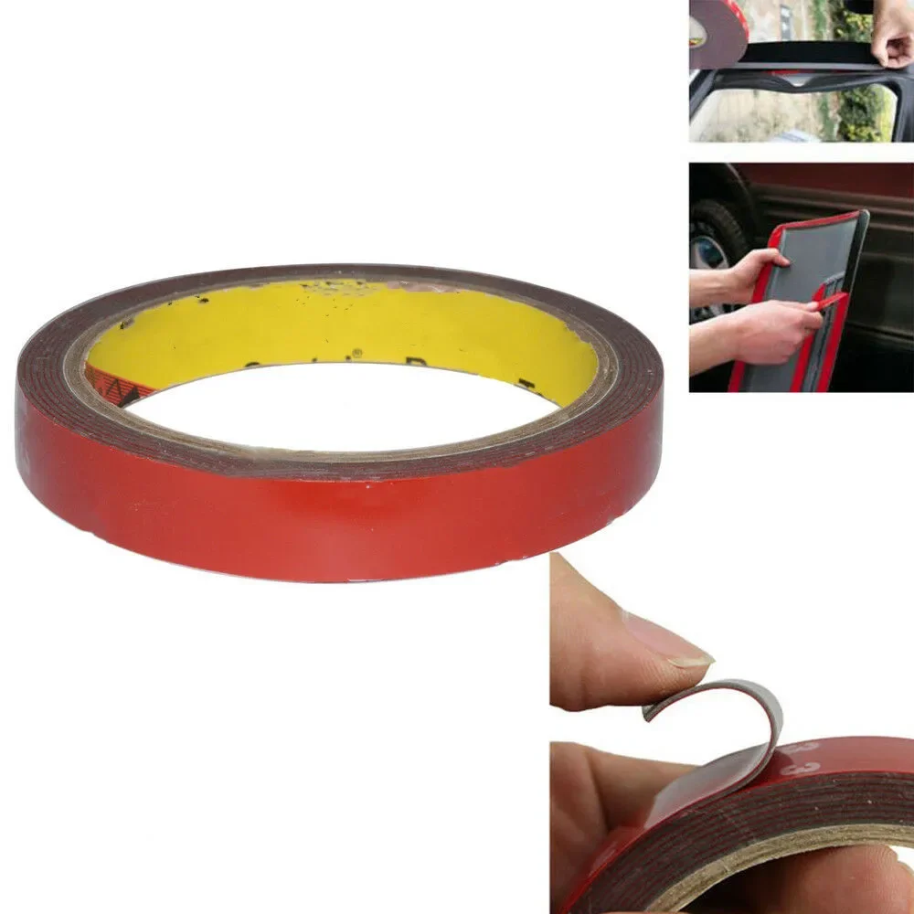 5mm 8mm 10mm 12mm 15mm /20mm /30mm Width Car Special Double Sided Attachment Tape Adhesive Sticker for LED Strip Light Tape