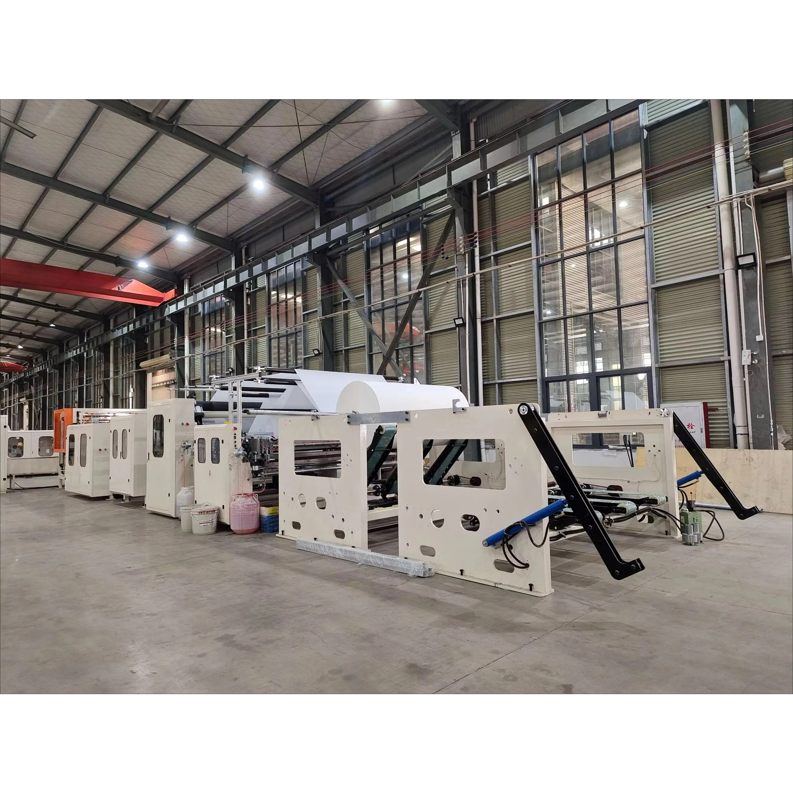 Small Investment Three Sets Perforation Unit JRT Jumbo Roll Toilet Tissue Paper Kitchen Towel Making Machine Price
