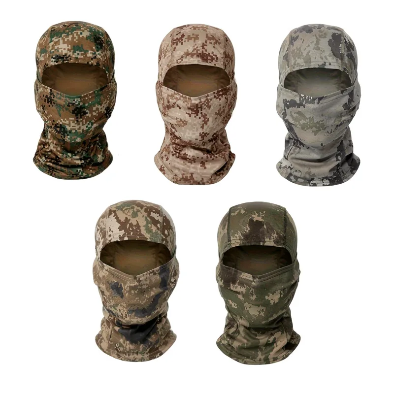 

Набор масок-балаклавы в стиле пустыни из 5 предметов, подходит как для мужчин и женщин, для использования летом и зимы.