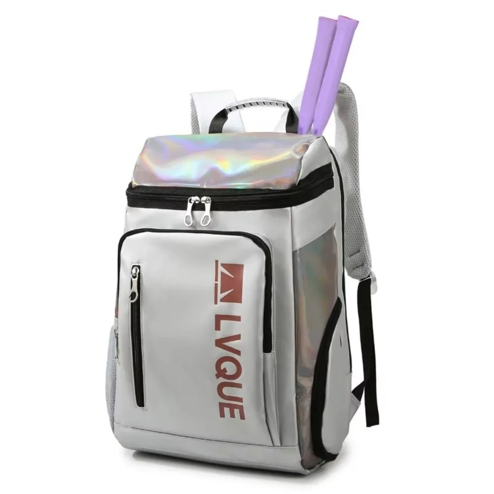 High Capacity Large Capacity Badminton Rackets Backpack Waterproof with Shoes Pocket Tennis Rackets Bag Portable Sports Bag