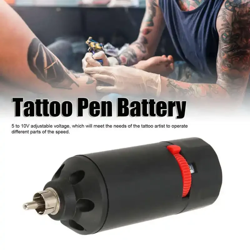 1200mAh Mini Wireless Tattoo Battery Power Supply Professional  5‑10V Tattoo Pen Battery Type C Charging Interface Tattoo Tools