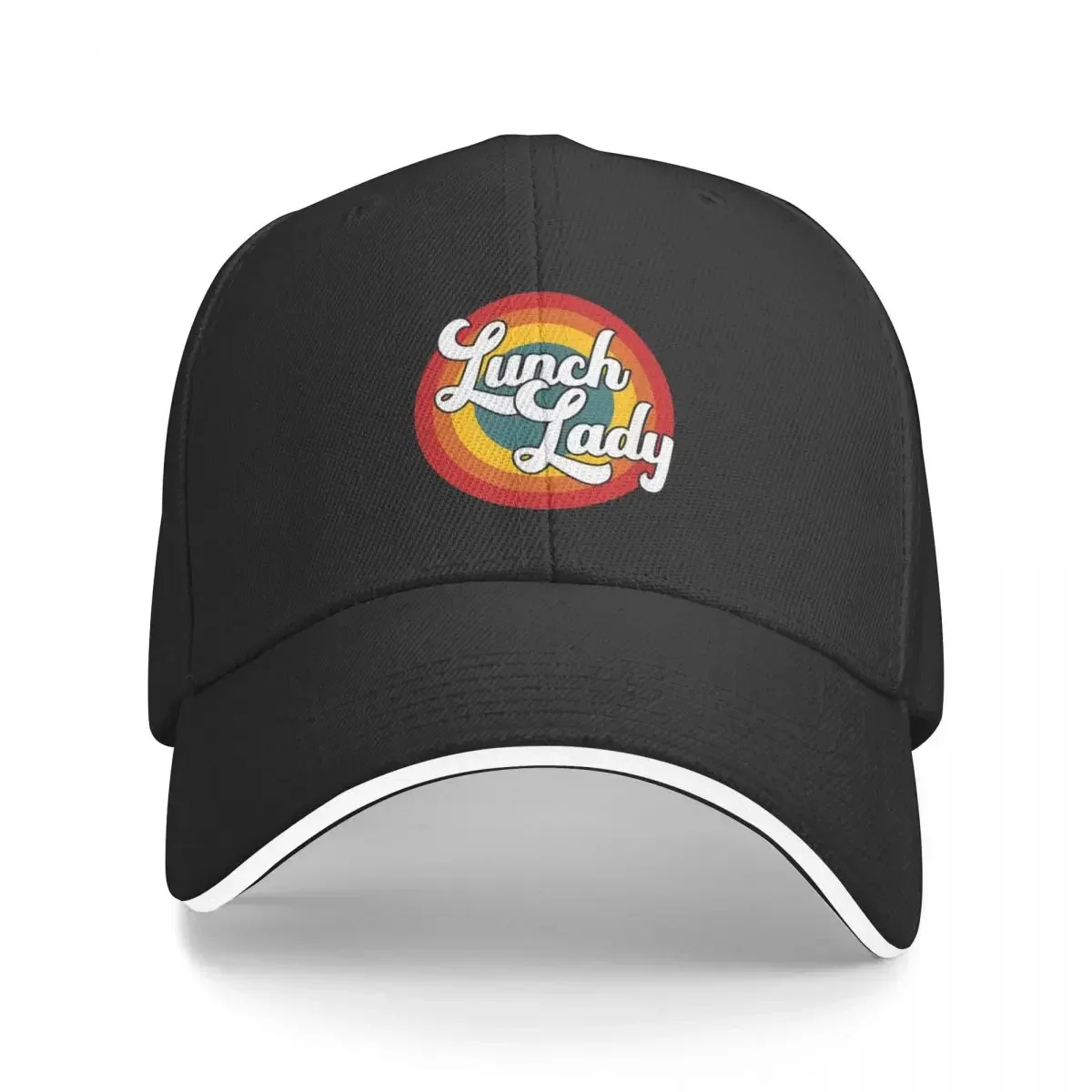 Lunch Lady Vintage Retro Baseball Cap Visor Sports Cap Custom Cap Caps For Men Women's