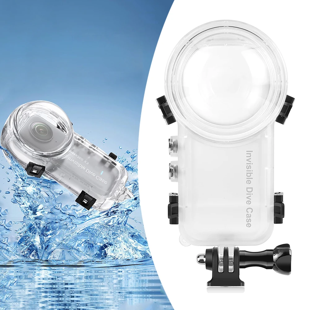 Waterproof Case Diving Case Underwater Diving Housing Shell for Insta360 X4 Accessories