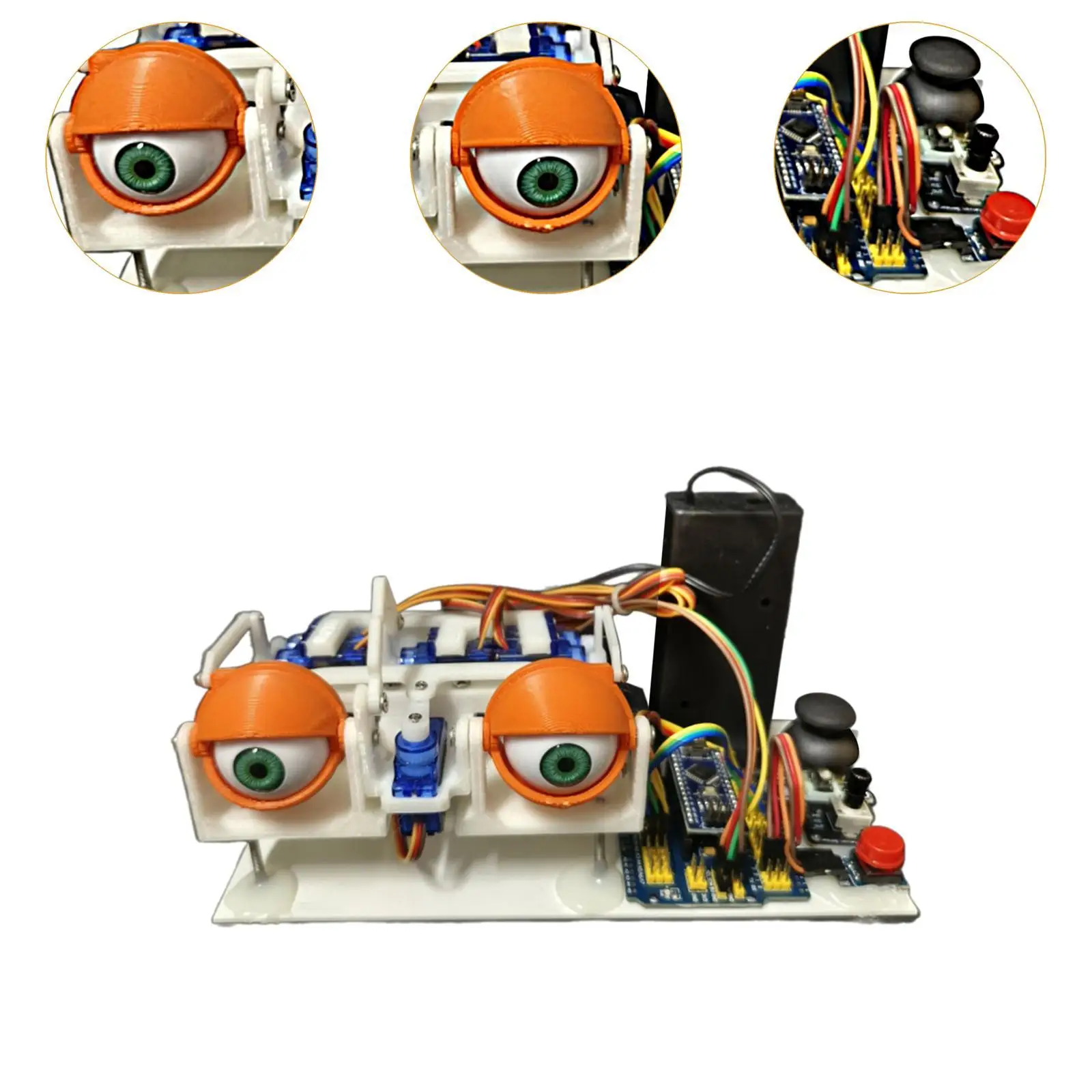 Animatronic Eyes for Stem Educational Toys Maker Science Experiment Creative Robotics Project Robotic Kit Robotic Bionic Eye Animatronic Eyes for Stem Educational Toys Maker Science Experiment Creative Robotics Project Robotic Kit Robotic Bionic Eye