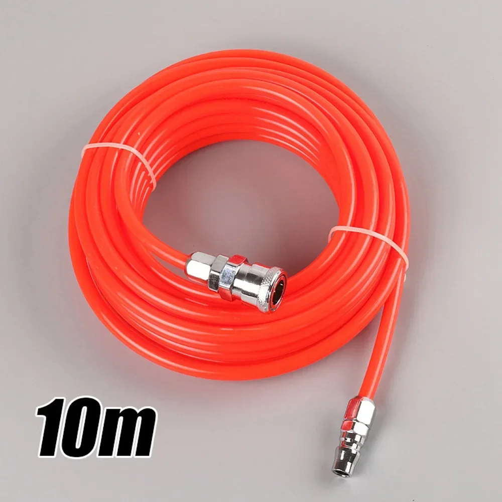 10/15/20M Pneumatic Pipe Air Tube Compressor Vent Hose Connector Straight Tube High Pressure Flexible PE American Connector Pipe