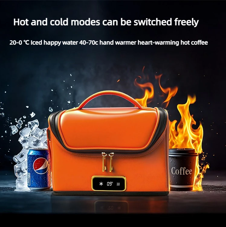 New Car Soft Refrigerator with Dual Use of Cold and Hot Car Refrigerator for Preservation and Heating, New Promote Product