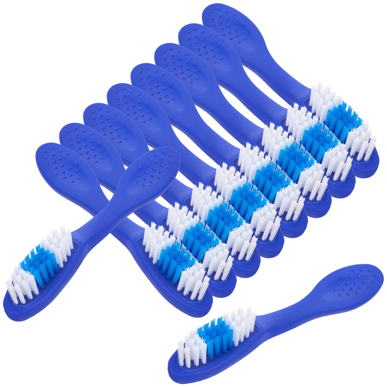 10 Pcs Prison Toothbrush Bristle Mini Toothbrushes Short Toothpaste Travel Household Teeth Portable