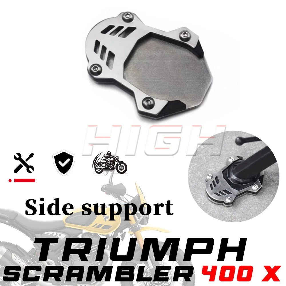 

Большие и широкие противоскользящие опоры для ног SCRAMBLER 400 X боковая подставка x 400 scrambler 400 x scrambler