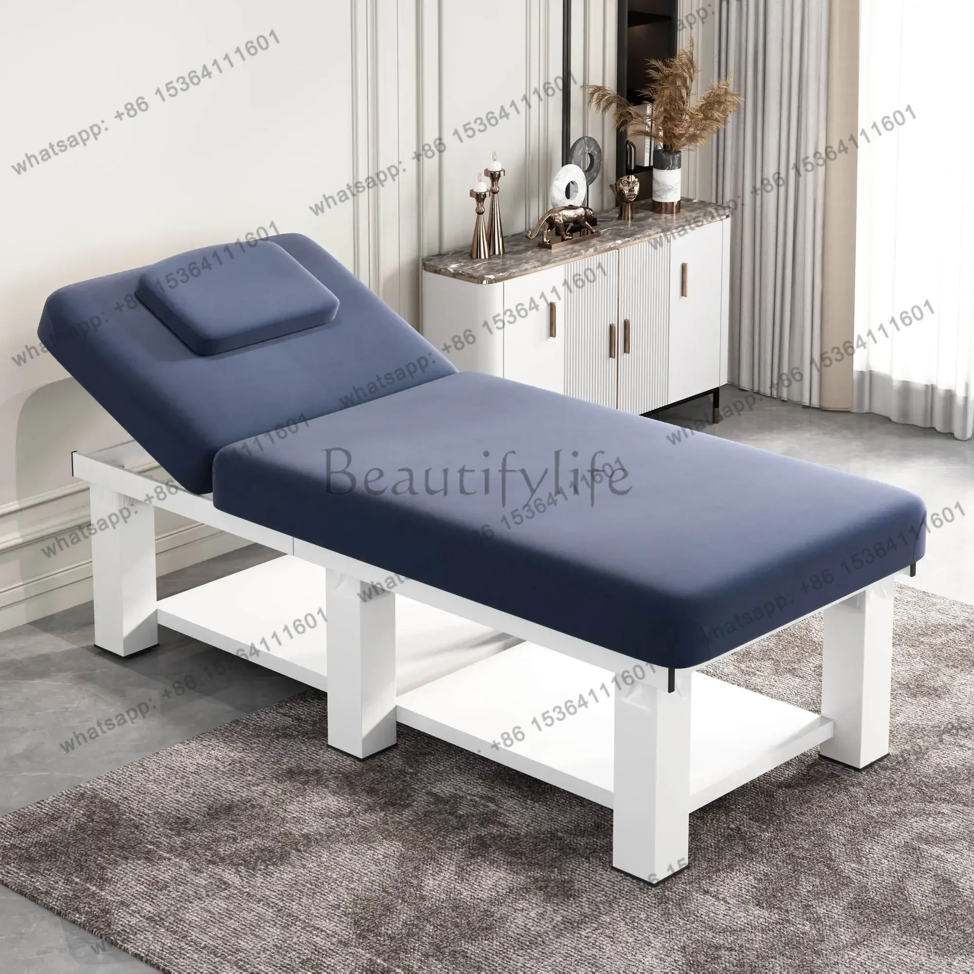 Factory Direct Sales Italian Style Foot Bath Massage Tables Beauty Salon Multifunctional Modern Massage Tables Simplicity Furnit