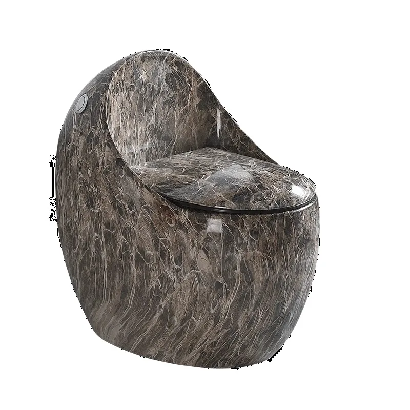 

Бытовой цветной яйцеобразный тип, туалет для небольшой квартиры, смывной сифон, персонализированный креативный туалет