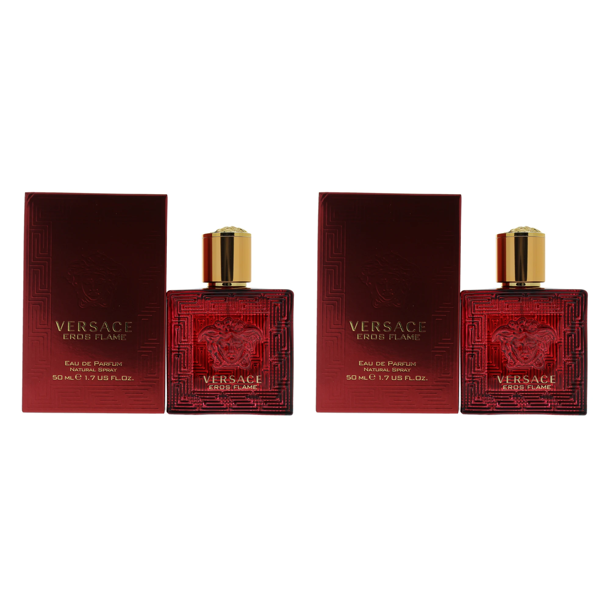 

Versace Versace Eros Flame by Versace for Men - 1.7 oz EDP Spray - Pack of 2 - Original Men's Perfume - Sephora Stuff