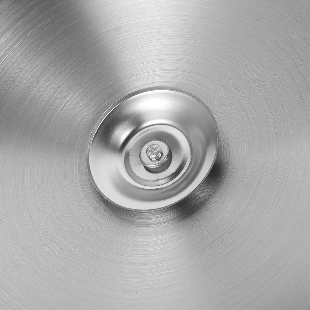 

1pc Stainless Steel Pot Lid Thickened Round For Pots Pans Wok Steamer Anti-Hot Handle Kitchen Cookware Replacement