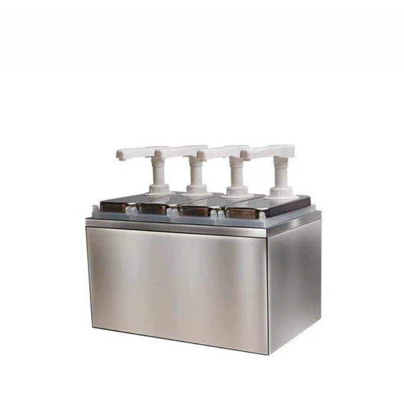 

Special stainless steel sauce pump, jam pressing bottle, extrusion quantitative hand pressure