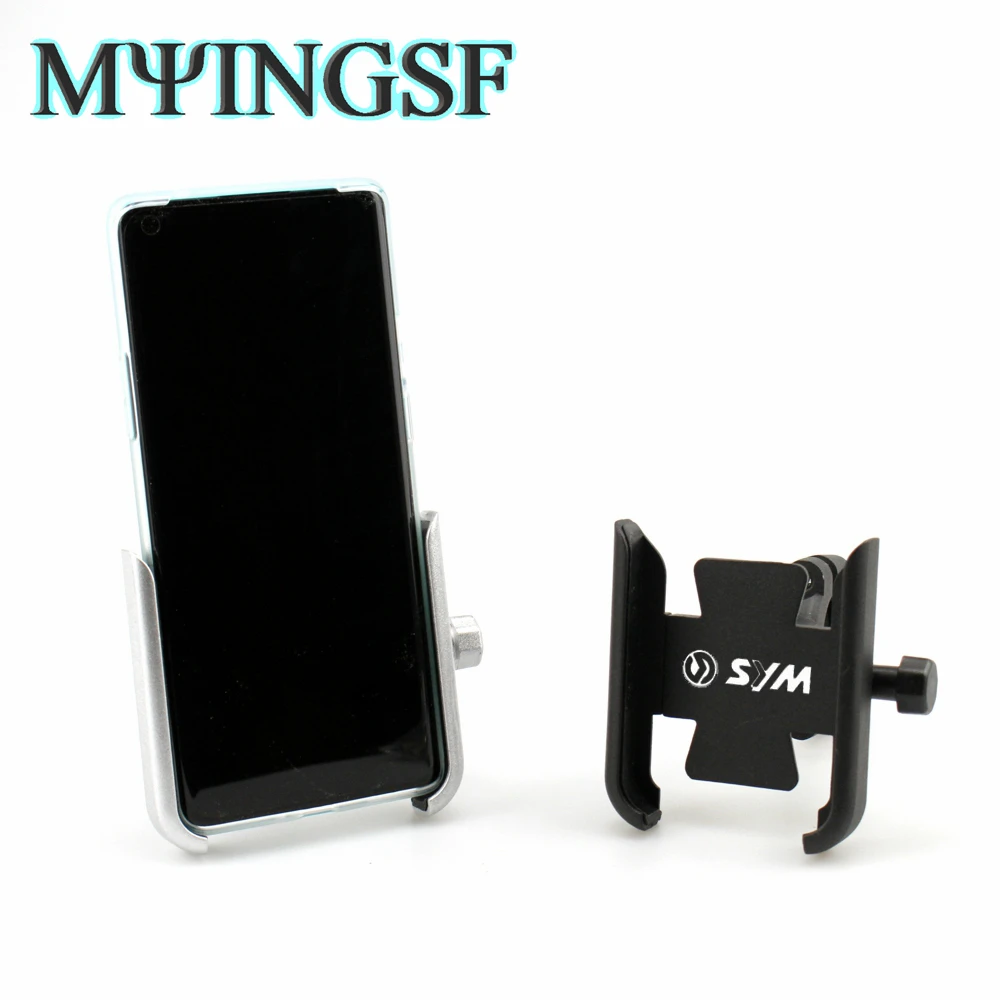 For SYM JP150 GR125 fiddle 3 FNX150 maxsym 400i 600i Motorcycle Accessories handlebar Mobile Phone Holder GPS stand bracket