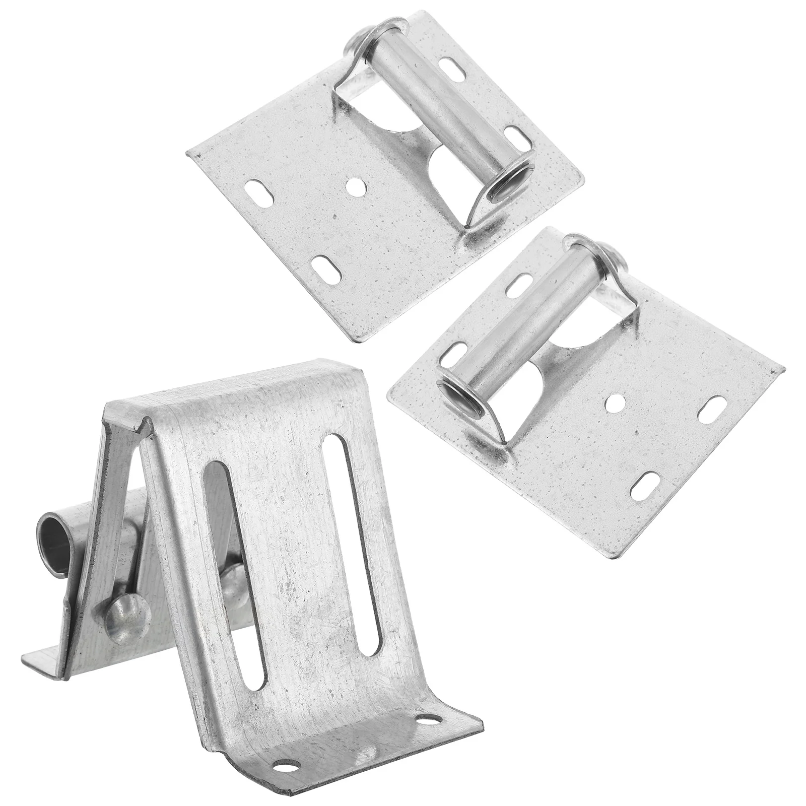 

3pcs Garage Door Hinges Heavy Duty Metal Replacement Kit High Strength For Smooth Operation Universal Garage Door Bracket