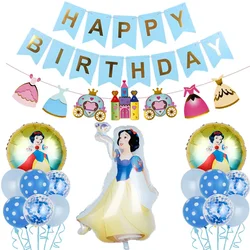 Disney Birthday Theme Cartoon Station Królewna Śnieżka Aurora Party Zestaw dekoracyjnych balonów