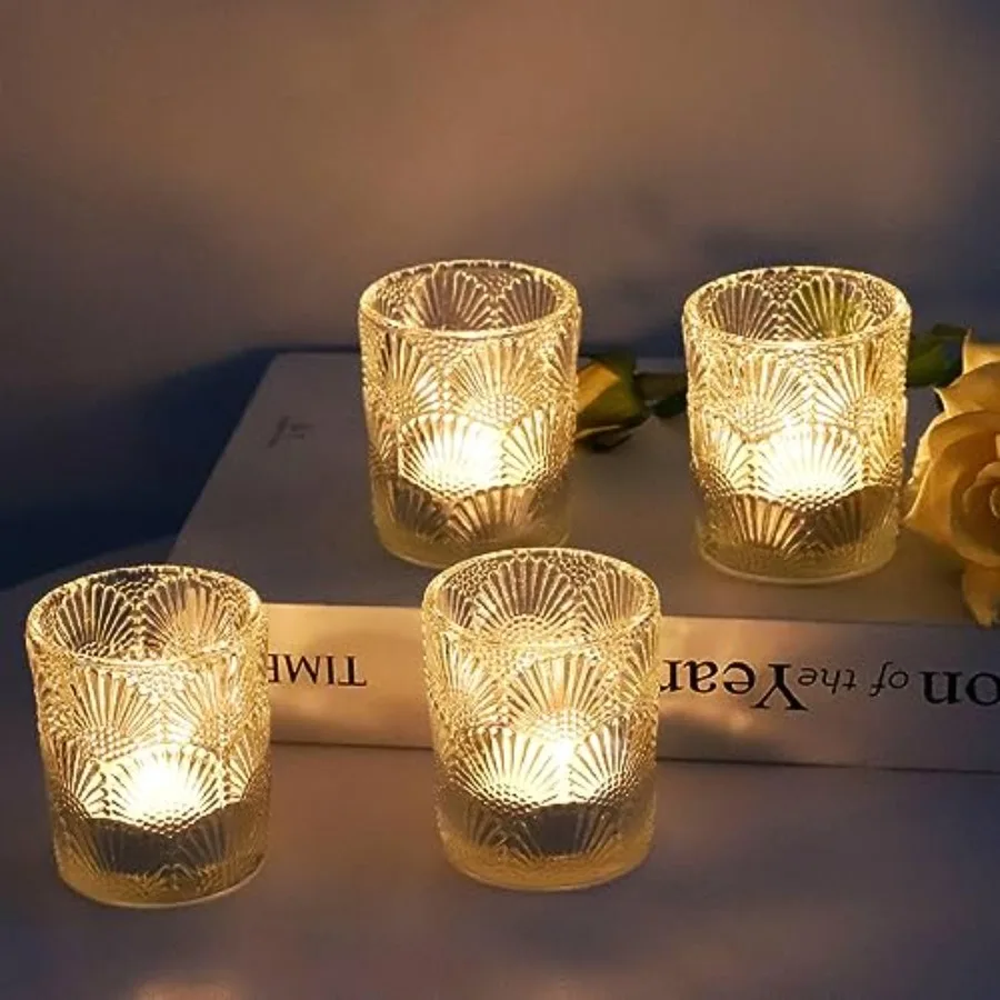 

pcs Votive Candle Holders Glass Tea Lights Candle Holder for Wedding Table Centerpiece Vintage Tealight Candle Holder Decor for