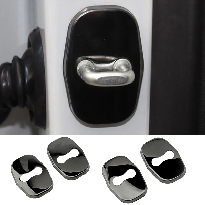 For Peugeot 206 207 208 301 306 307 308 T9 408 607 508 5008 3008 4008 406 407 2008 SW CC GT RCZ Car Door Lock Cover Accessories