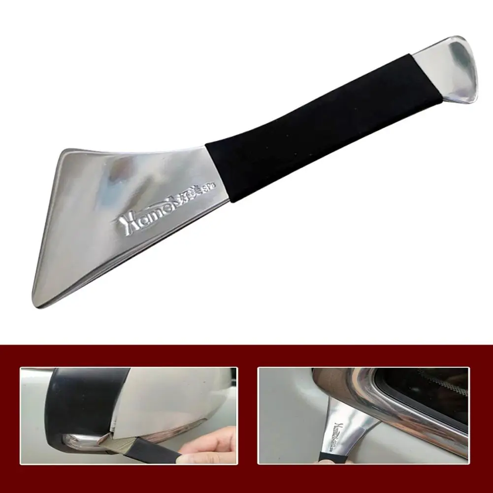 Steel Skid Plate Car Audio Modification Door Center Plate Metal Console Skid Removal Rearview Mirror F4P0