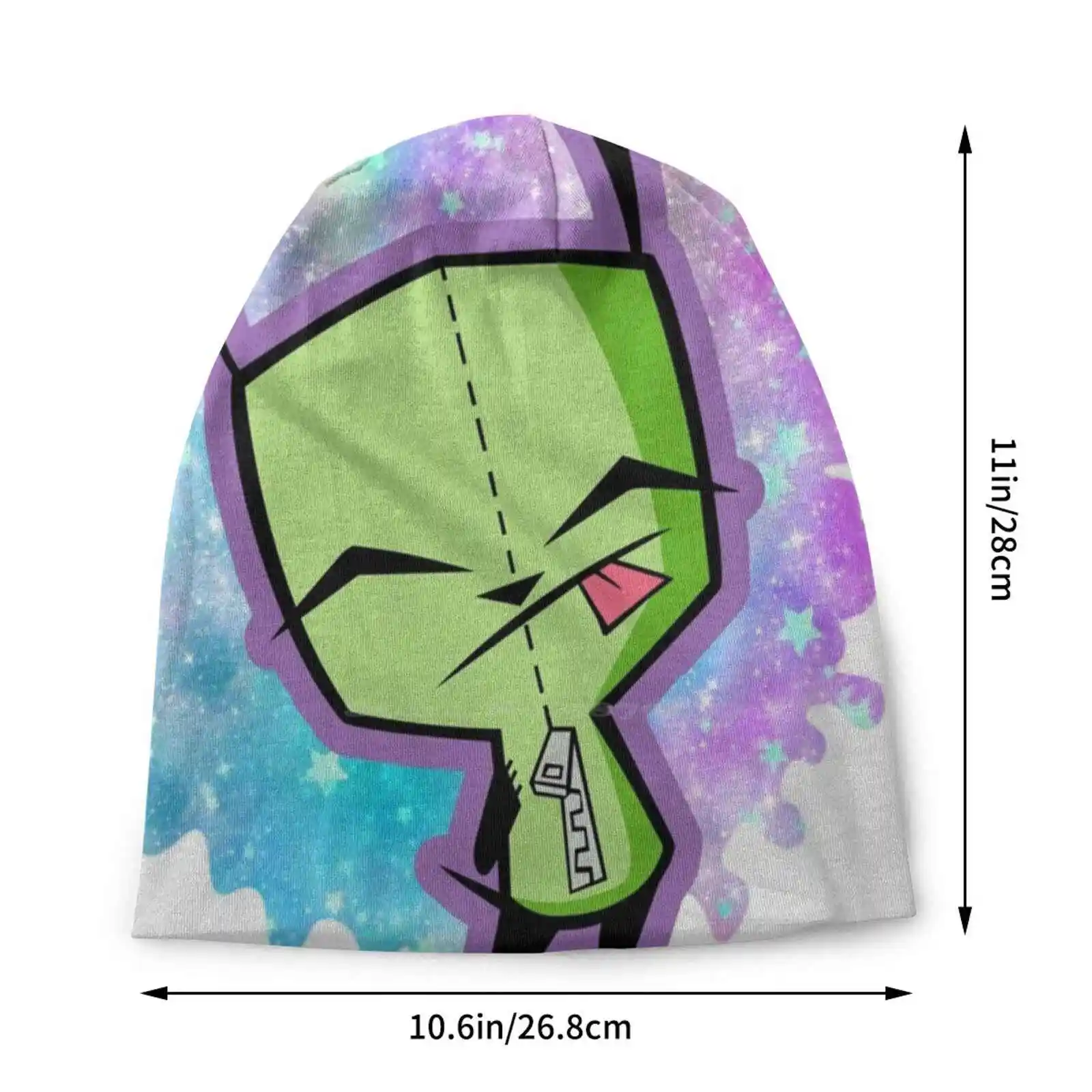 Invader Zim Gir Knitted Hat Warm Beanie Outdoor Caps Invader Zim Gir Nicktoons