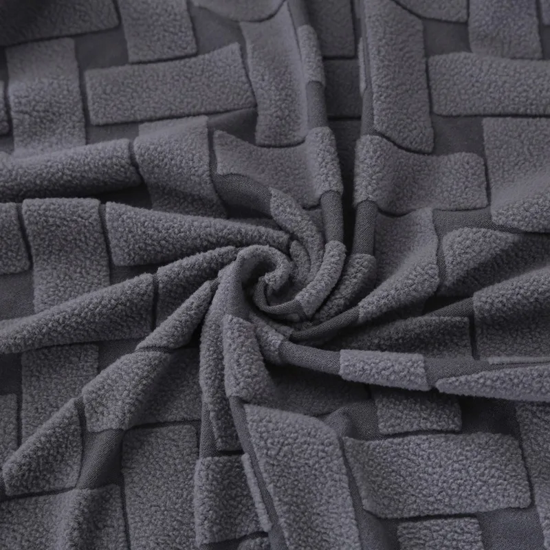Geometric cross-textured elastic sofa cover high elastic washable multi-color sofa protective cover living room home decoration