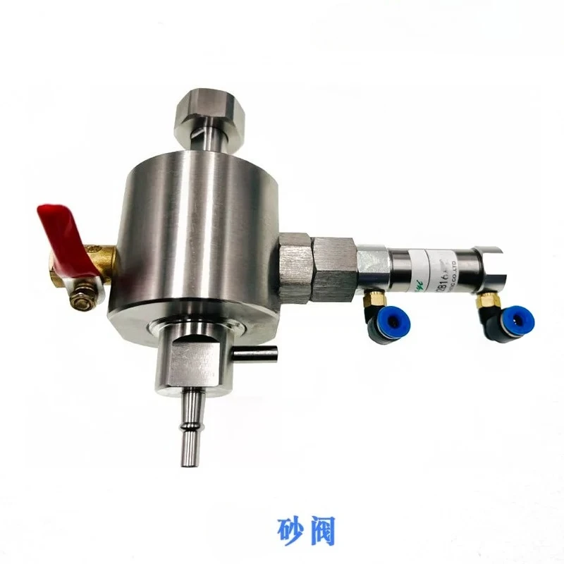 Waterjet Parts Pneumatic Abrasive Valve, Abrasive Valve Body, Abrasive Feeding Assembly Replacement for Waterjet Cutting Machine