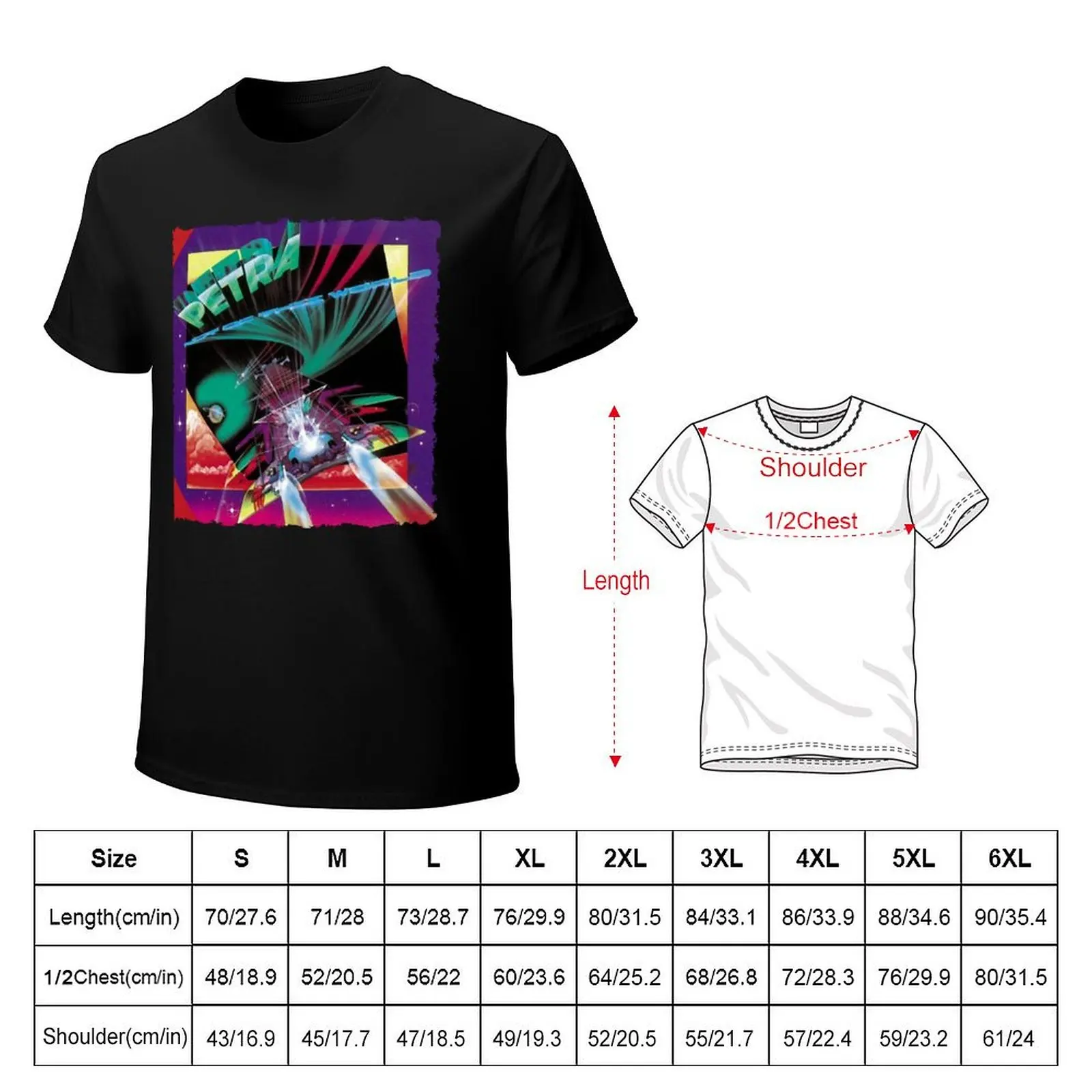 Gift For Everyone Petra Band Vintage Photograp T-Shirt Basic Casual Wear Short Sleeve Top