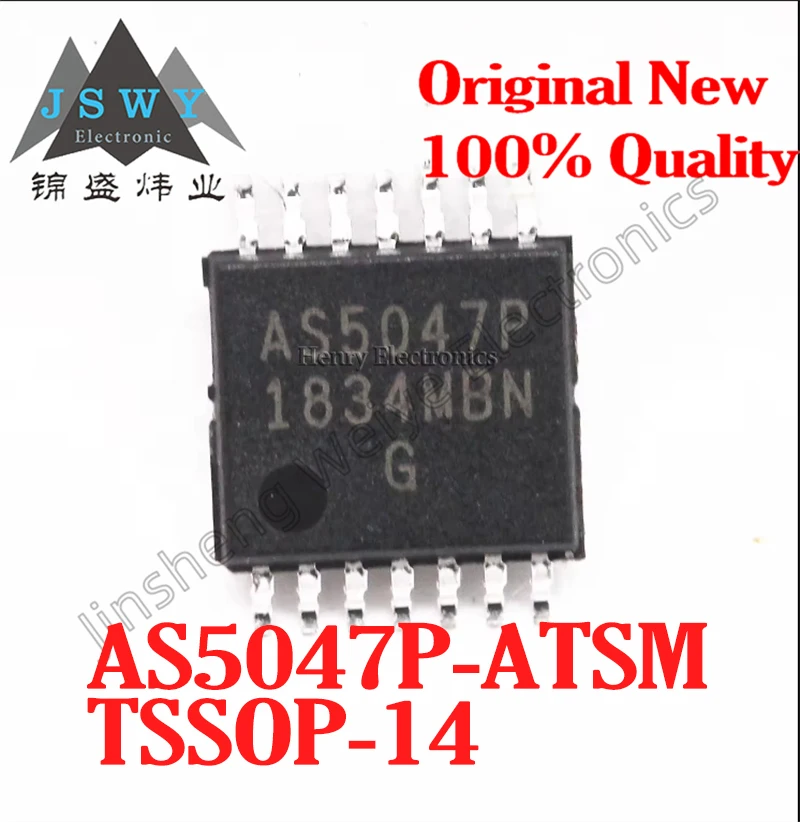 

(5/20 шт.) AS5047P-ATSM AS5047P TSSOP14 Датчик положения с высоким разрешением, оригинальный, в наличии, быстрая доставка, электронные компоненты