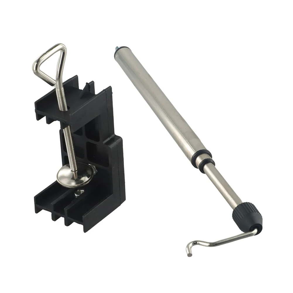 

Adjustable Grinder Holder Clamp-on Grinder Hanger Heavy-duty Table Clamp Mirror Chrome Finish Workshop Tool Organization