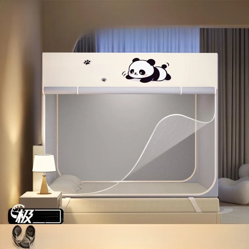 New Arrival Anti-Fall Mosquito Net with Bed Frame Hotel Style Privacy Windproof Warmth Retention Suitable for All