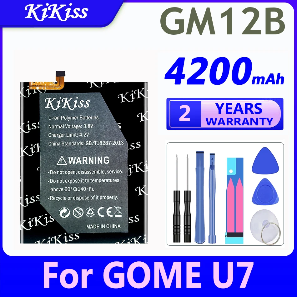 

Мощная батарея 4200 мАч KiKiss GM12B для смартфона GOME U7