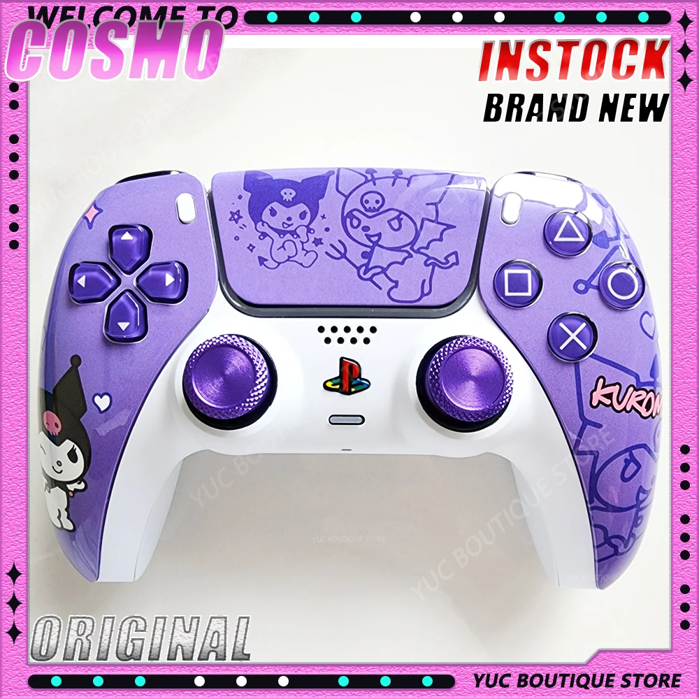 

Новый Cosmo Old Video Gamer Kuromi, оригинальный геймпад ручной работы, зал TMR, электромагнитный джойстик, беспроводной игровой контроллер, подарок