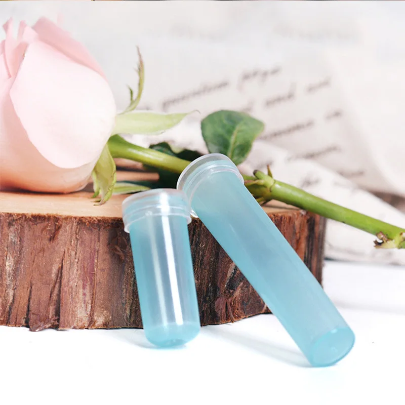 Flower Arrangement Plastic Tubes with Caps, Floral Water Tubes, Bouquet Flower Packaging, Decoration, 100Pcs