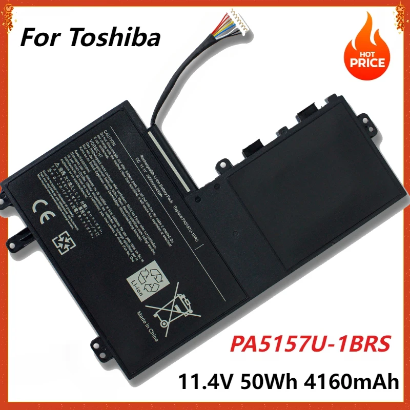 PA5157U-1BRS Laptop Battery for Toshiba Satelite U940 M40 M50T E55 E55T-A5320 E45T E45T-A4100 E45T U940 M40t-AT02S M50-A 50Wh